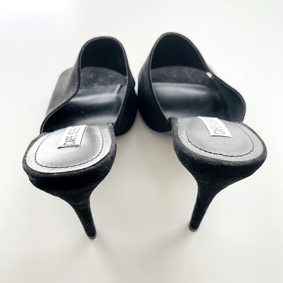 NWOT Cape Robbin Cece Vegan Suede Stiletto Mule - Picture 3 of 4